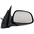 Passenger Side Mirror, Power Adjust, Manual Folding, Non-Heated, Paintable, No Signal Light, No Memory, No Puddle Light, No Auto-Dimming, No Blind Spot Feature