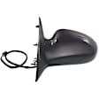 Driver Side Mirror, Power Adjust, Manual Folding, Heated, Paintable, No Signal Light, No Memory, No Puddle Light, No Auto-Dimming, No Blind Spot Feature