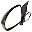 Driver Side Mirror, Power Adjust, Manual Folding, Heated, Paintable, In-housing Signal Light, No Memory, No Puddle Light, No Auto-Dimming, No Blind Spot Feature
