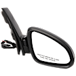 Passenger Side Mirror, Power Adjust, Manual Folding, Non-Heated, Paintable, No Signal Light, No Memory, No Puddle Light, No Auto-Dimming, No Blind Spot Feature