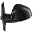 Driver Side Mirror, Power Adjust, Manual Folding, Heated, Paintable, With Signal Light, With memory, No Puddle Light, Auto-Dim, and Blind Spot, For Models Without Lane Departure Warning System