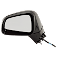 Driver Side Mirror, Power Adjust, Manual Folding, Heated, Paintable, In-housing Signal Light, No Memory, No Puddle Light, No Auto-Dimming, No Blind Spot Feature