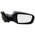 2016 Buick LaCrosse - Passenger Side Mirror, For Models With Driver Confidence Package, Power Adjust, Heated, Paintable, Manual Folding, In-housing Signal Light, With Blind Spot Detection in Glass, With Memory, With Puddle Light, No Auto-Dim
