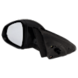 Driver Side Mirror, Power Adjust, Manual Folding, Heated, Paintable, In-Housing Signal Light, With Memory, No Puddle Light, No Auto-Dimming, With Blind Spot Detection in Glass