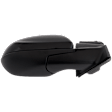 Passenger Side Mirror, Power Adjust, Non-Heated, Manual Folding, Paintable, No Signal Light, No Memory, No Puddle Light, No Auto-Dim, No Blind Spot Feature