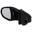 Driver Side Mirror, Power Adjust, Heated, Manual Folding, Paintable, No Signal Light, No Memory, No Puddle Light, No Auto-Dim, No Blind Spot Feature