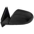 Driver Side Mirror, Power Adjust, Heated, Manual Folding, Paintable, No Signal Light, No Memory, No Puddle Light, No Auto-Dim, With Blind Spot Detection in Glass
