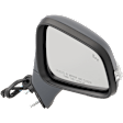 Passenger Side Mirror, Power Adjust, Heated, Manual Folding, Paintable, In-housing Signal Light, With Memory, No Puddle Light, No Auto-Dim, With Blind Spot Detection in Glass