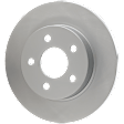 Rear, Driver or Passenger Side Brake Disc, G-Coated, Plain Surface, Solid, 5 Lugs, 269.7 mm