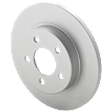 Rear, Driver or Passenger Side Brake Disc, G-Coated, Plain Surface, Solid, 5 Lugs, 269.7 mm