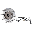 Front, Driver or Passenger Side Wheel Hub, 8 Lugs, With Bearing