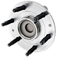 2019-2022 Chevrolet Silverado 1500 - Front, Driver or Passenger Side Wheel Hub, 6 Lugs, With Bearing, RWD