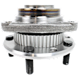 Front, Driver or Passenger Side Wheel Hub, With Bearing, 5 x 4.75 in. Bolt Pattern