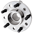 Rear, Driver or Passenger Side Wheel Hub, with Bearing