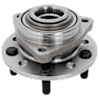 Rear, Driver or Passenger Side Wheel Hub, with Bearing