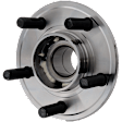 Front, Driver or Passenger Side Wheel Hub, With Bearing, With ABS
