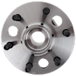 Front, Driver or Passenger Side Wheel Hub, With Bearing, 6 x 5.5 in. Bolt Pattern