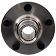 Front, Driver or Passenger Side Wheel Hub, 5 Lugs, Without Bearing