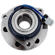 Wheel Hub, 6 Lugs, With Bearing, With Sensor