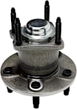 Rear, Driver or Passenger Side Wheel Hub, 5 Lugs, With Bearing