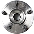 Front, Driver or Passenger Side Wheel Hub, with Bearing, AWD, with 4 Bolt Flange