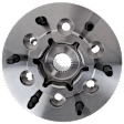 Front, Driver or Passenger Side Wheel Hub, With Bearing, Without Sensor, 6 x 5.5 in. Bolt Pattern