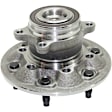 Front, Driver or Passenger Side Wheel Hub, With Bearing, Without Sensor, RWD