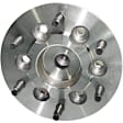 Front, Driver or Passenger Side Wheel Hub, With Bearing, Without Sensor, RWD