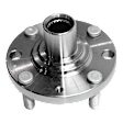 Front, Driver or Passenger Side Wheel Hub, Without Bearing, 4 x 3.94 in. Bolt Pattern