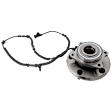 Rear, Driver or Passenger Side Wheel Hub, With Bearing, With Sensor, 5 x 5 in. Bolt Pattern, FWD
