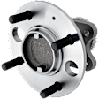 Rear, Driver or Passenger Side Wheel Hub, With Bearing, FWD