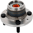 2013 Chevrolet Spark - Rear, Driver or Passenger Side Wheel Hub, 4 Lugs, With Bearing