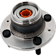 2013 Chevrolet Spark - Rear, Driver or Passenger Side Wheel Hub, 4 Lugs, With Bearing