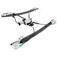 Front, Passenger Side Power Window Regulator, With Motor