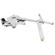 Front, Passenger Side Power Window Regulator, With Motor