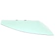 Front, Passenger Side Door Glass, Green Tint, Replaces NAGS No. DD11058 GTYN