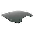 2001-2006 Chevrolet Silverado 1500 HD - Rear, Driver Side Door Glass, Gray Tint Privacy, Replaces NAGS No. DD09735 YPNN