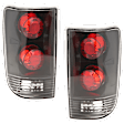 Driver and Passenger Side Halogen Tail Light, Without bulb(s), OE Replacement