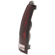 Driver and Passenger Side Halogen Tail Light, Without bulb(s), Dark Red Lens, Chrome Interior