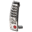 Driver and Passenger Side LED Tail Light, With bulb(s), OE Replacement, Fleetside