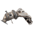 Front Catalytic Converter, 1.8L, 4Cyl, Federal EPA Standard, 46-State Legal (Cannot ship to CA, CO, NY or ME), Direct Replacement Series, Direct Fit