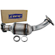 Front, Passenger Side Catalytic Converter, 3.6L, 6Cyl, Federal EPA Standard, 46-State Legal (Cannot ship to CA, CO, NY or ME), Direct Replacement Series, Direct Fit