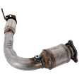 2012-2015 Chevrolet Captiva Sport - Front Catalytic Converter, 2.4L, 4Cyl, Federal EPA Standard, 46-State Legal (Cannot ship to CA, CO, NY or ME), Direct JC Whitney Series