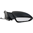 Passenger Side Mirror, Power Adjust, Non-Folding, Heated, Paintable, No Signal Light, No Memory, No Puddle Light, No Auto-Dimming, No Blind Spot Feature