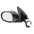 Driver Side Mirror, Power Adjust, Manual Folding, Heated, Textured Black, No Signal Light, No Memory, No Puddle Light, No Auto-Dimming, No Blind Spot Feature
