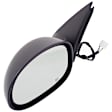 Driver Side Mirror, Power Adjust, Manual Folding, Heated, Textured Black, No Signal Light, No Memory, No Puddle Light, No Auto-Dimming, No Blind Spot Feature
