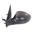 Driver Side Mirror, Power Adjust, Manual Folding, Heated, Textured Black, No Signal Light, No Memory, No Puddle Light, No Auto-Dimming, No Blind Spot Feature