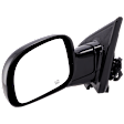 Driver Side Mirror, Power Adjust, Manual Folding, Heated, Paintable, No Signal Light, No Memory, No Puddle Light, No Auto-Dimming, No Blind Spot Feature