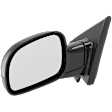 Driver Side Mirror, Manual Adjust, Manual Folding, Non-Heated, Paintable, No Signal Light, No Memory, No Puddle Light, No Auto-Dimming, No Blind Spot Feature