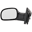 Driver Side Mirror, Manual Adjust, Manual Folding, Non-Heated, Paintable, No Signal Light, No Memory, No Puddle Light, No Auto-Dimming, No Blind Spot Feature